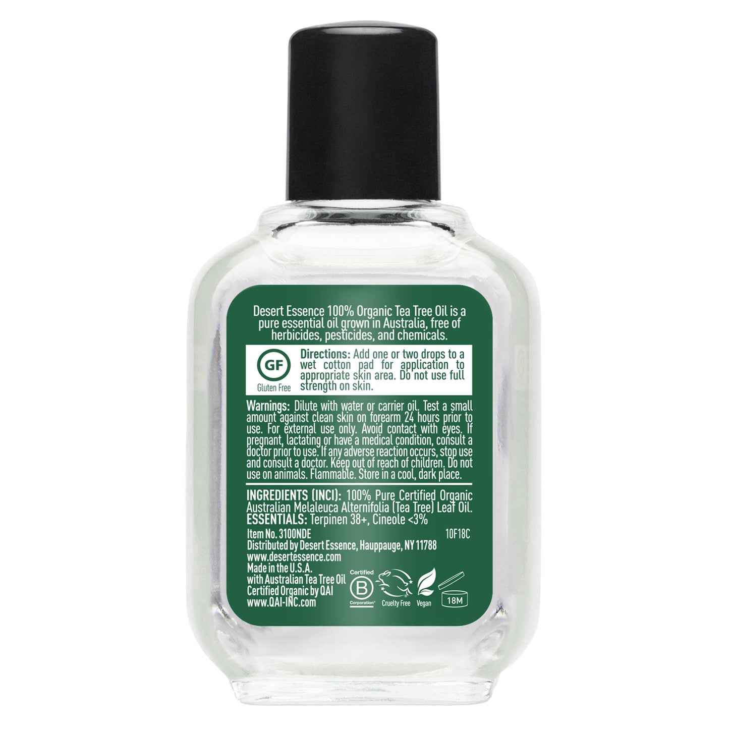Organic Tea Tree Oil