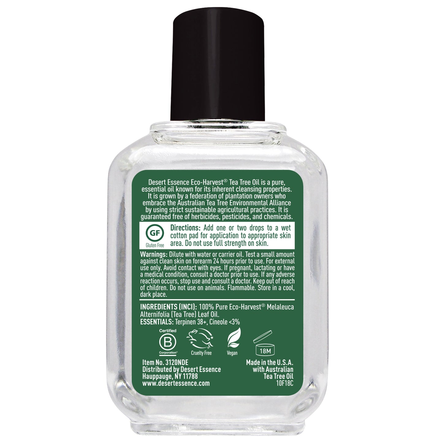Eco-Harvest Tea Tree Oil, 2 Fl Oz