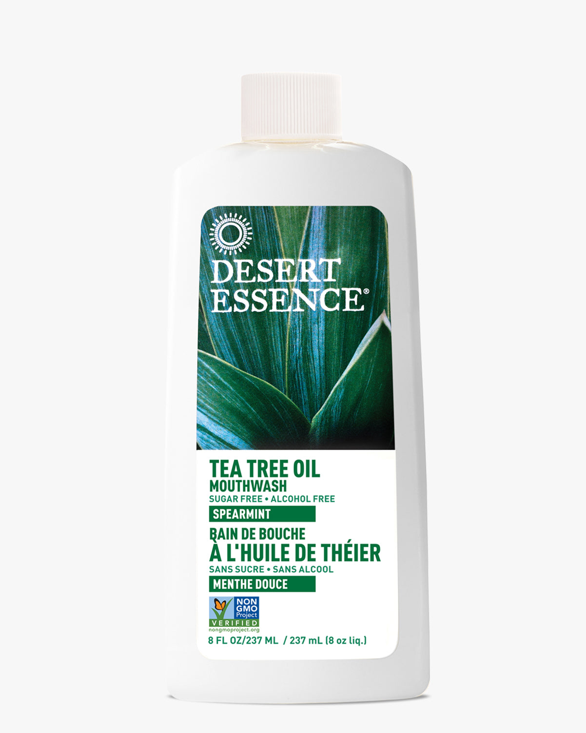 Tea Tree Oil Mouthwash With Spearmint 8oz | Desert Essence