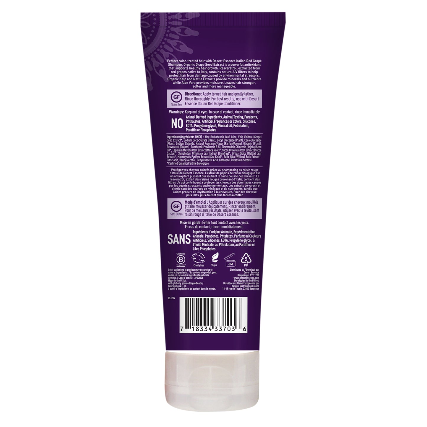 Italian Red Grape Shampoo