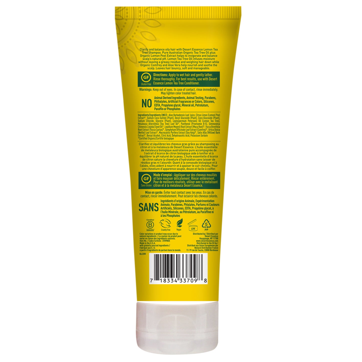 Lemon Tea Tree Shampoo