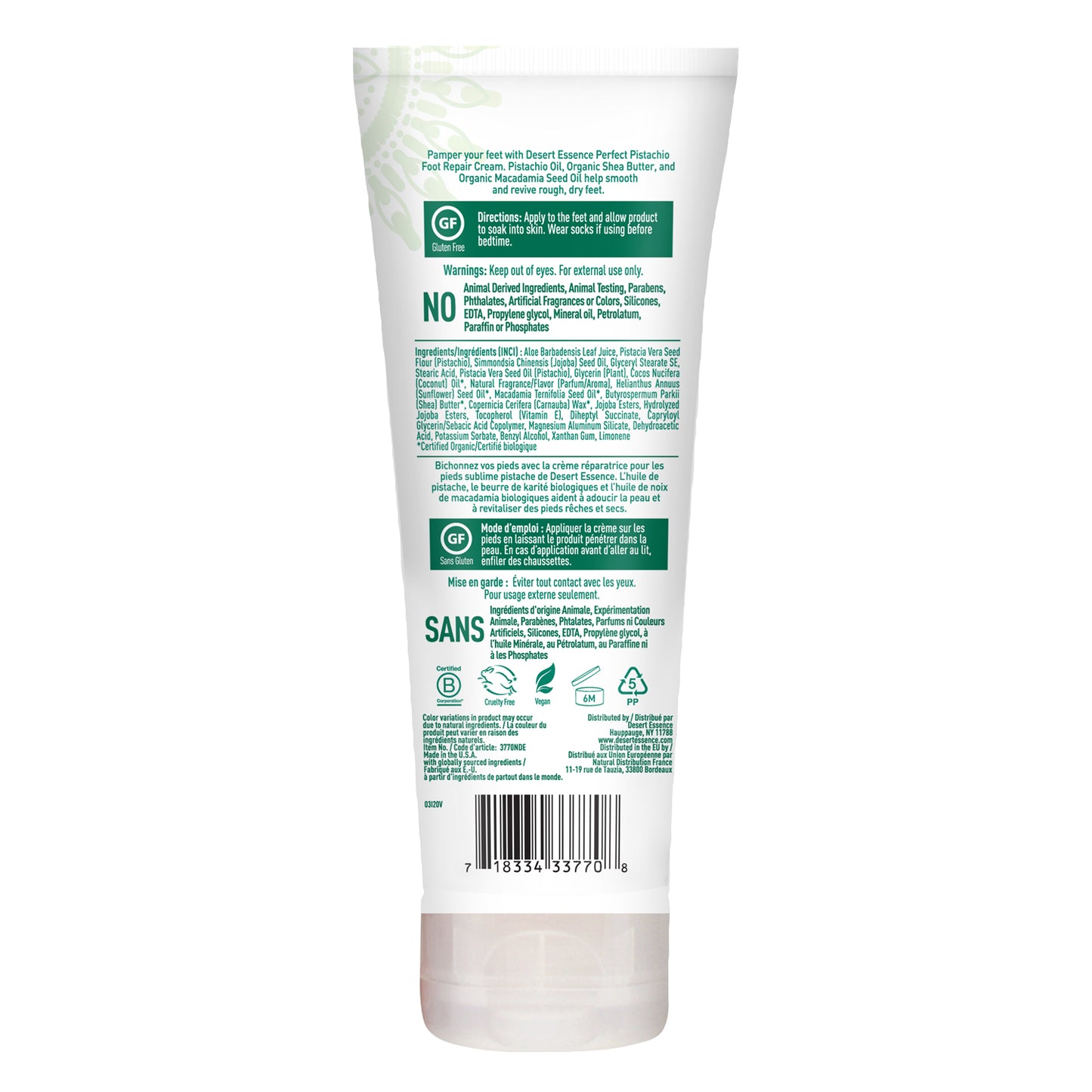 Perfect Pistachio Foot Repair Cream