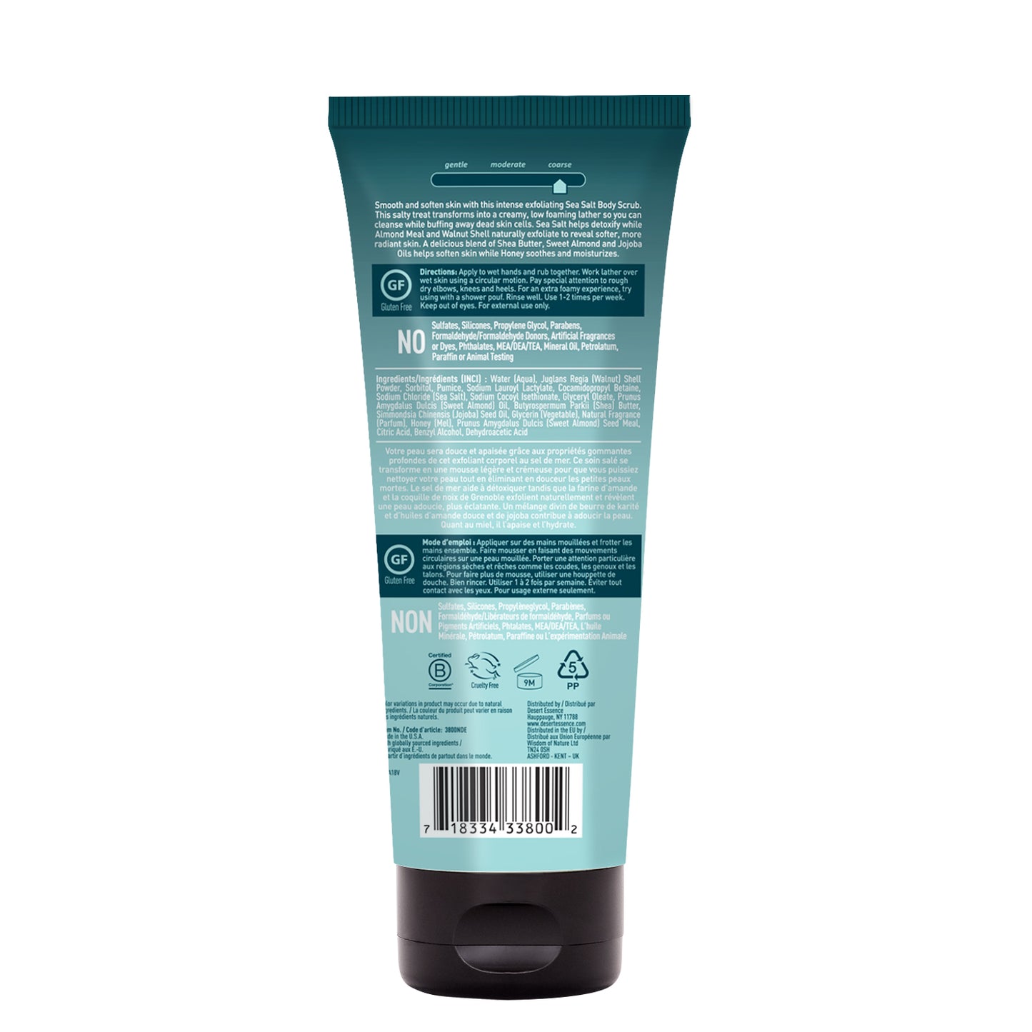 Detoxifying Sea Salt Body Scrub