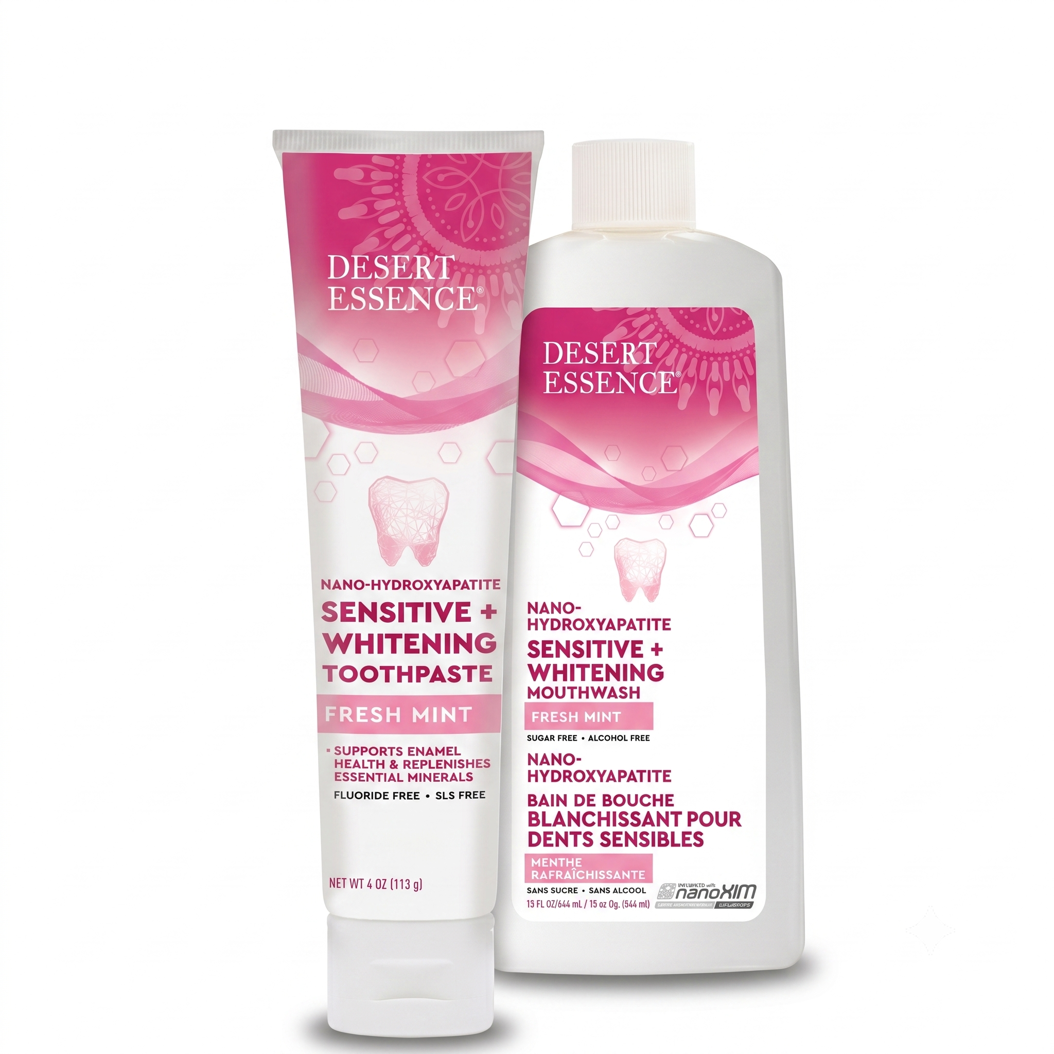 Nano-Hydroxyapatite Sensitive - Whitening Toothpaste + Whitening