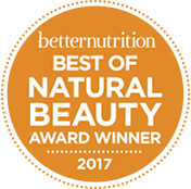 Logo of 2017 Better Nutrition Best of Natural Beauty - creamy oil cleanser