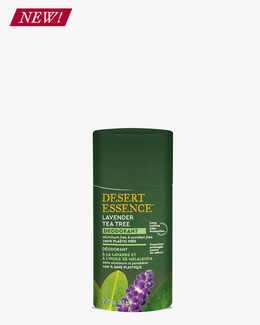 2.25 oz. of the Lavender Tea Tree Deodorant by Desert Essence.
