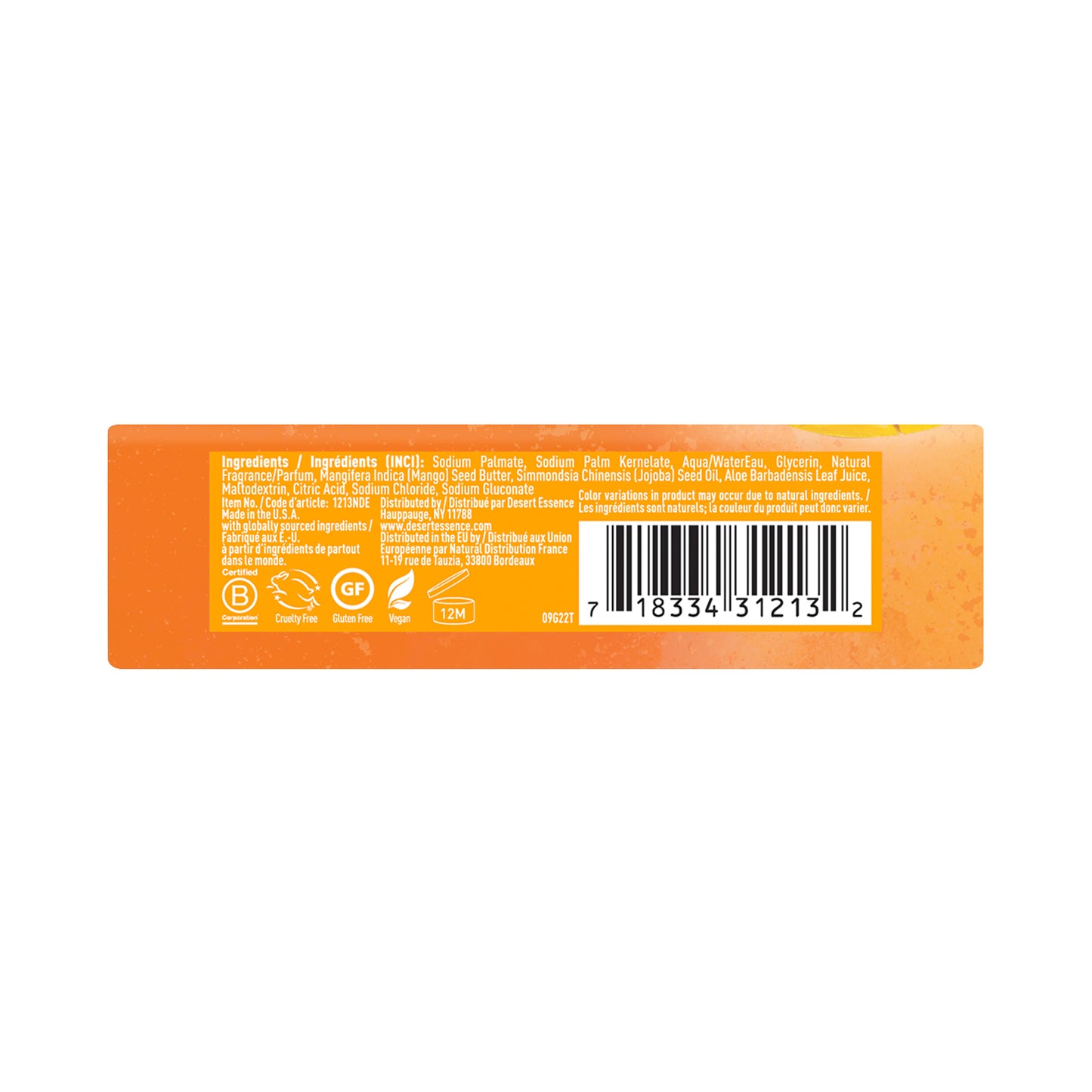 Island Mango Soap Bar