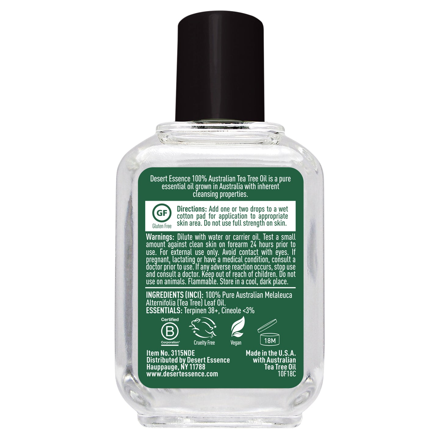 100% Australian Tea Tree Oil 2 fl. oz.