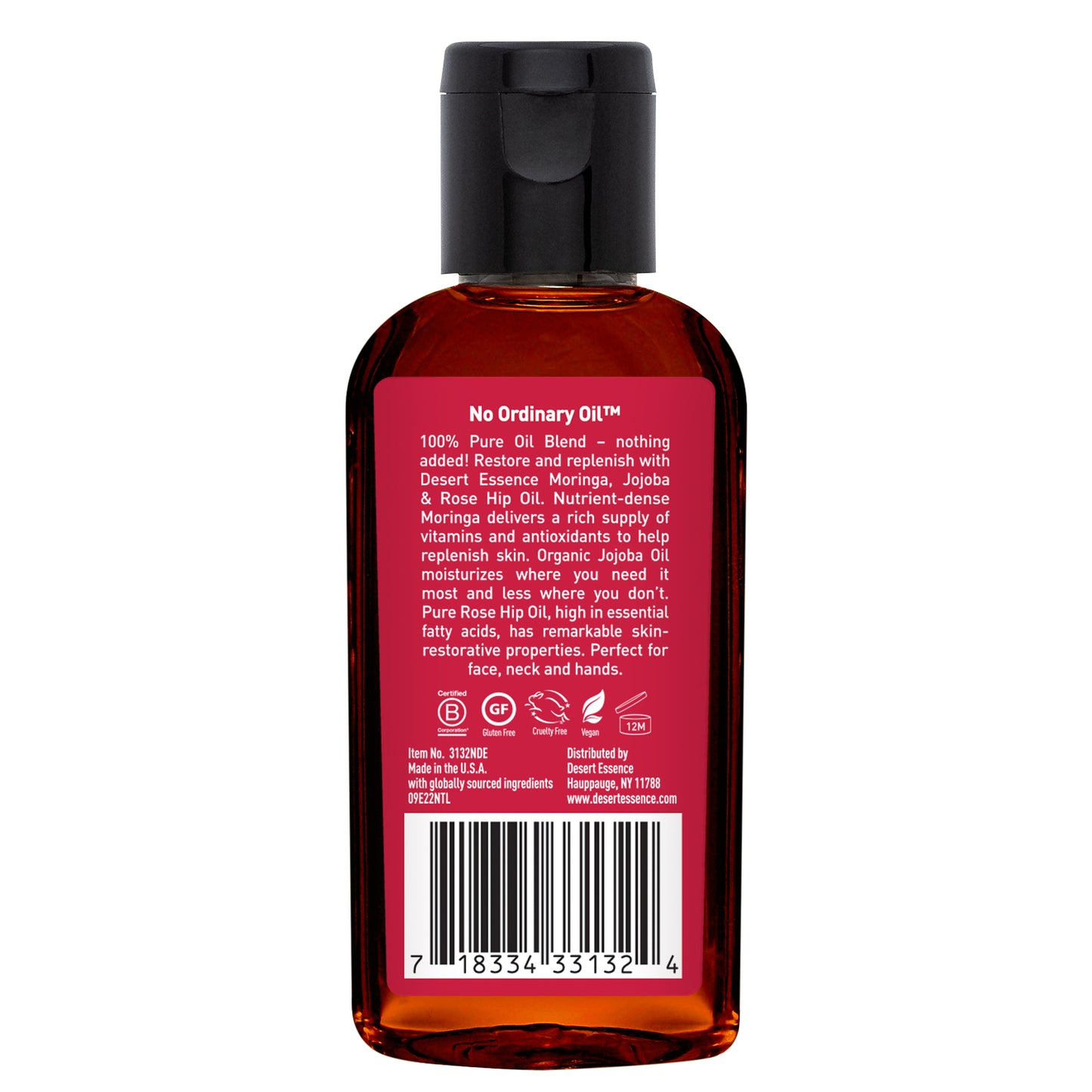 Moringa, Jojoba & Rose Hip Oil