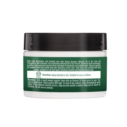 Manuka Oil & Tea Tree Oil Therapeutic Skin Ointment