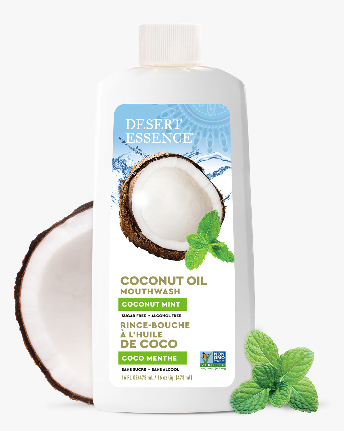 Coconut Oil Mouthwash | Sugar & Alcohol-Free Freshness – Desert
