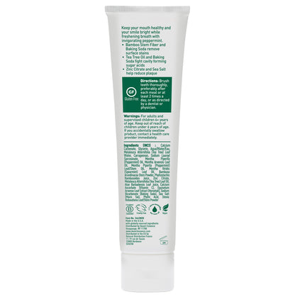 Tea Tree Oil Whitening Plus Toothpaste - Peppermint
