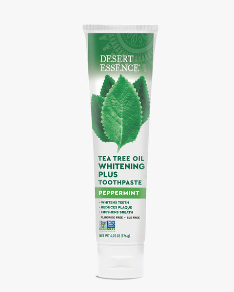 Tea Tree Oil Whitening Plus Toothpaste | Desert Essence