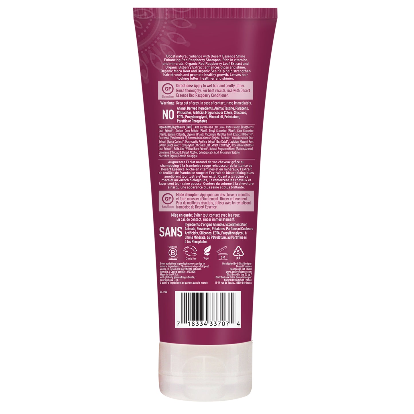 Red Raspberry Shampoo