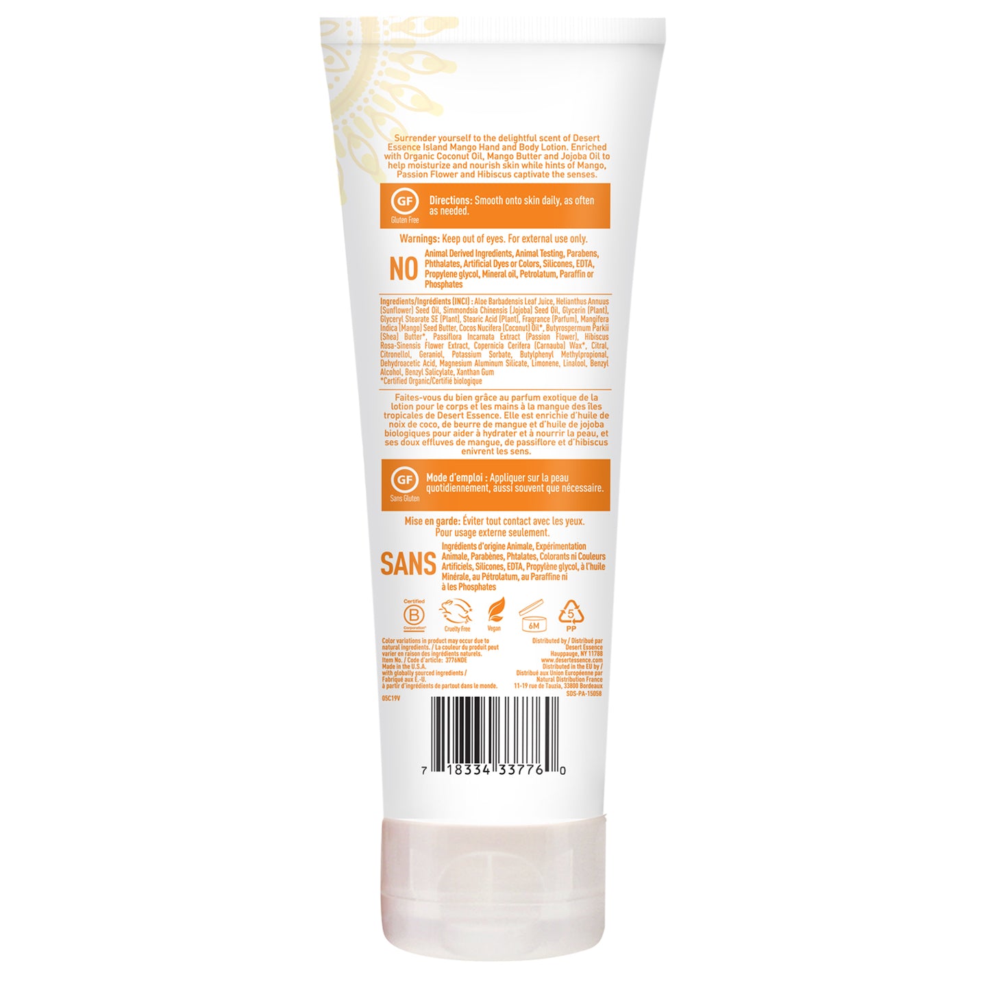 Island Mango Hand & Body Lotion