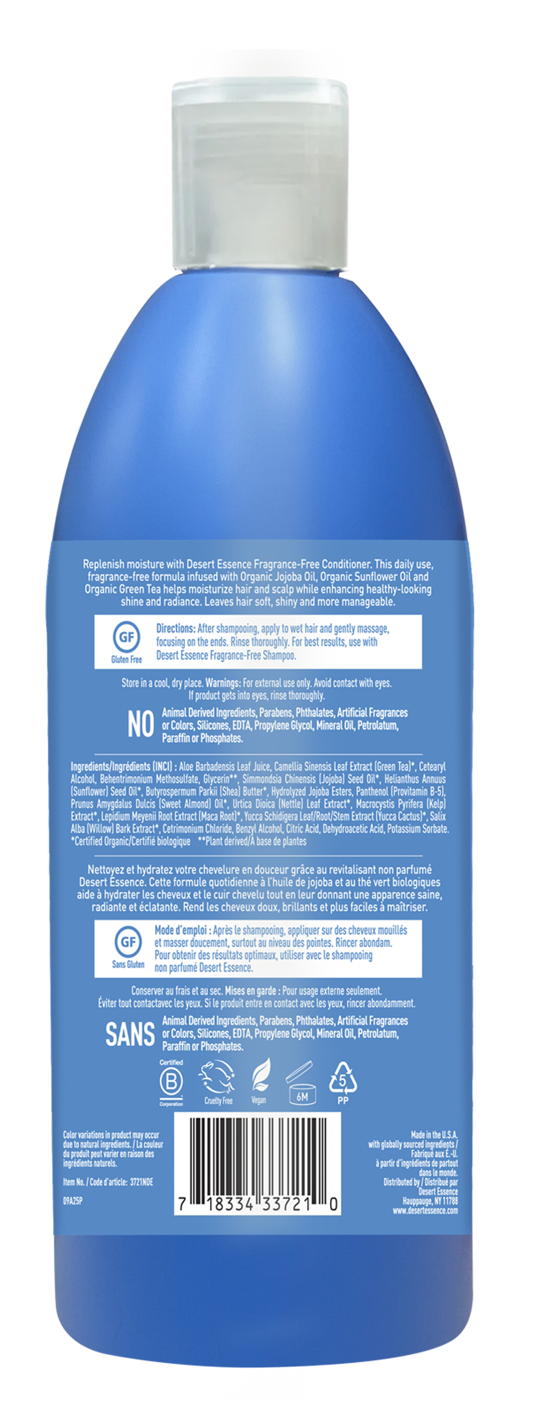 Fragrance Free Conditioner 24.0 oz