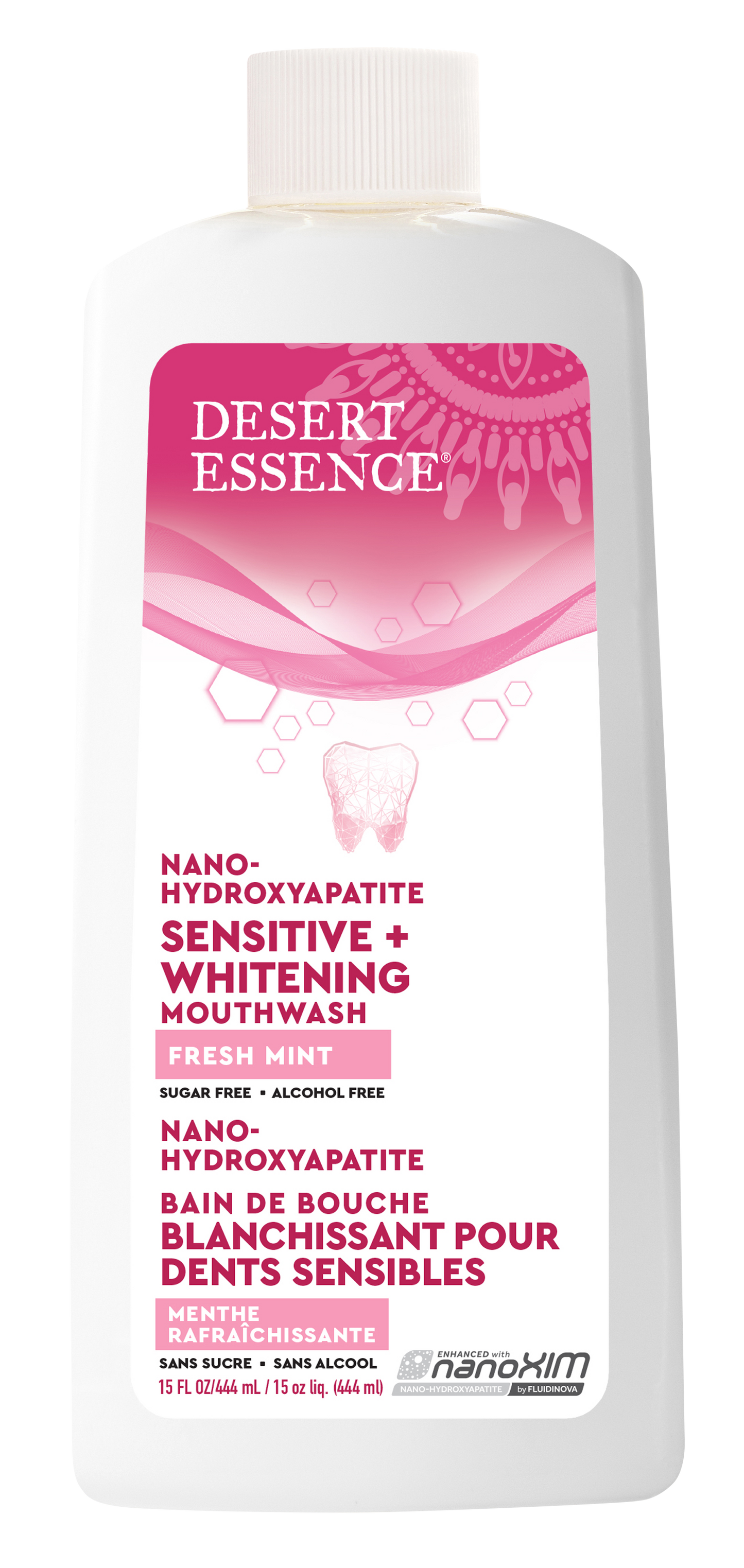Nano-Hydroxyapatite Sensitive + Whitening Mouthwash - Fresh Mint