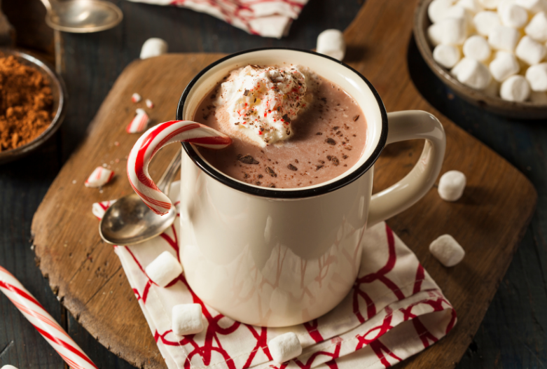 homemade-peppermint-hot-chocolate