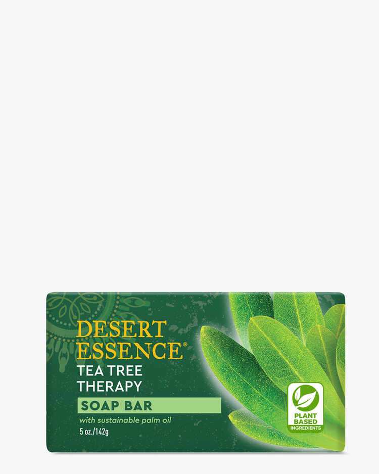 5 oz. of Desert Essence Tea Tree Therapy Soap Bar.