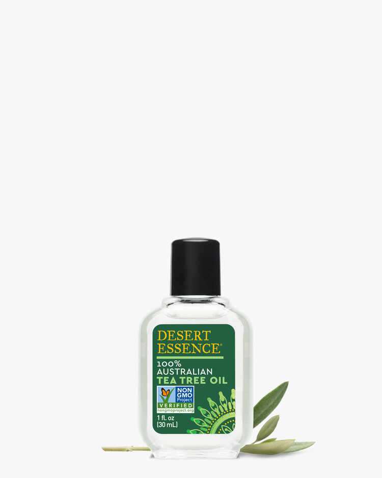 1 fl. oz. bottle of the Desert Essence Australian Tea Tree Oil alternative
