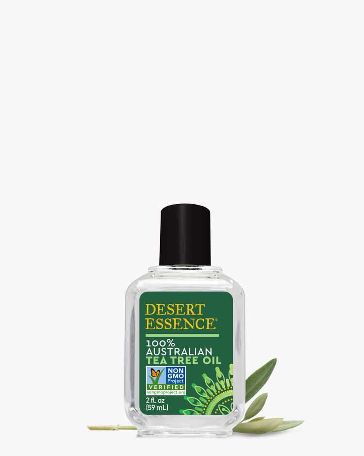2 fl. oz. bottle of the Desert Essence Australian Tea Tree Oil alternative view.