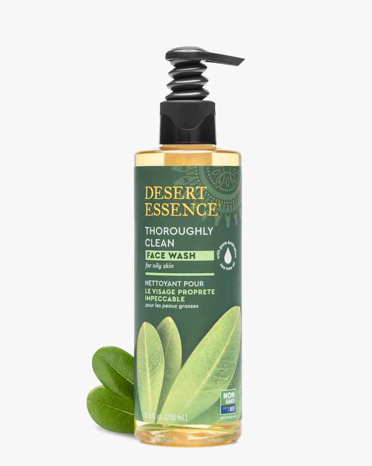 Deeply Cleansing Thoroughly Clean Original Face Wash with Tea Tree Leaf