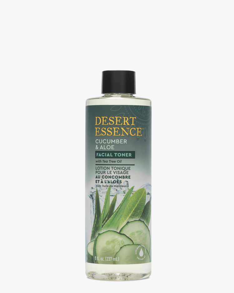 Purifying Cucumber & Aloe Facial Toner with Tea Tree Oil