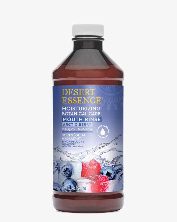 Moisturizing Mouth Rinse - Arctic Berry - Front Label