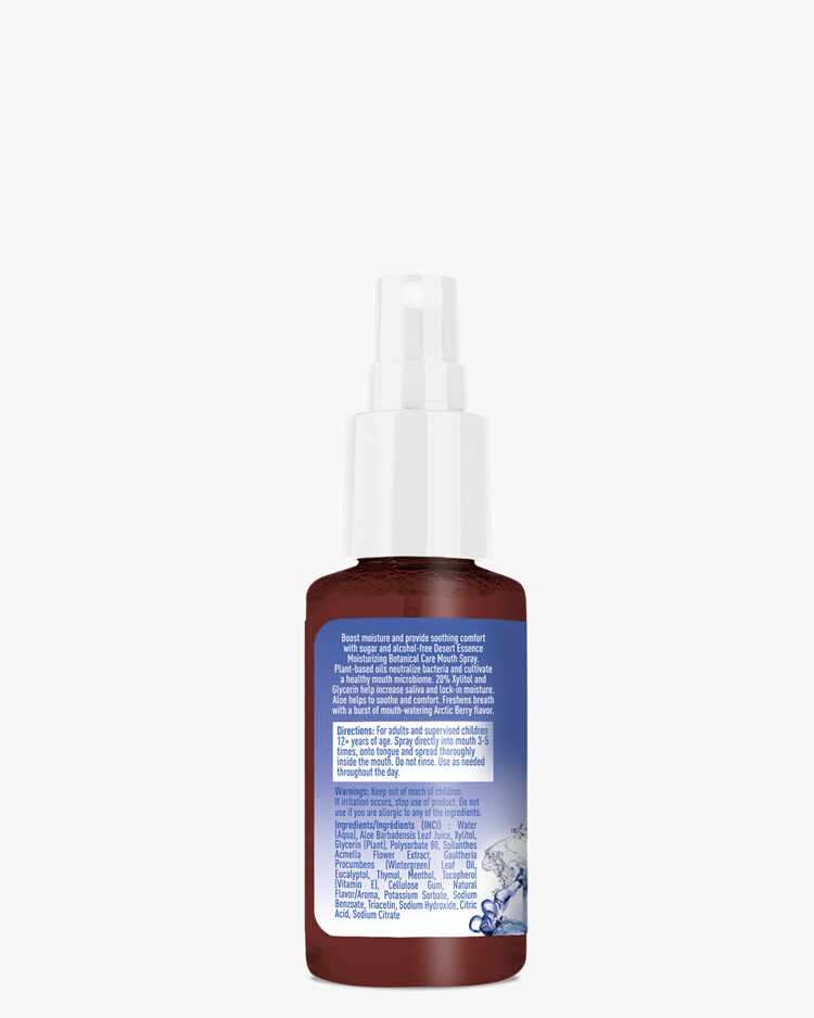 Moisturizing Mouth Spray - Arctic Berry - Certifications