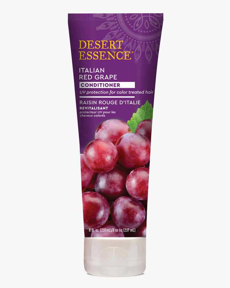 8 fl. oz. tube of the Italian Red Grape Conditioner, UV protection for color-treated hair by Desert Essence.