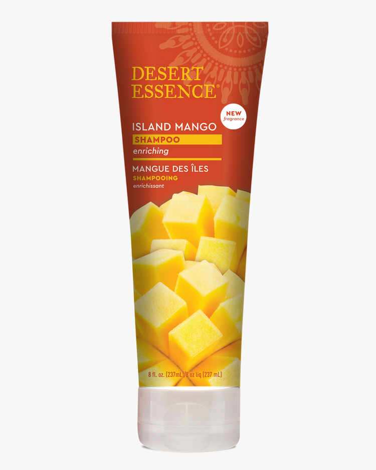 8 fl. oz. tube of the Island Mango Enriching Shampoo by Desert Essence.