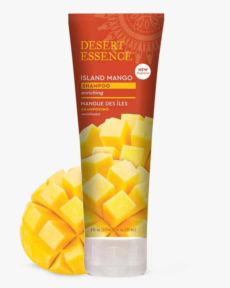 8 fl. oz. tube of the Island Mango Enriching Shampoo by Desert Essence - alternative.