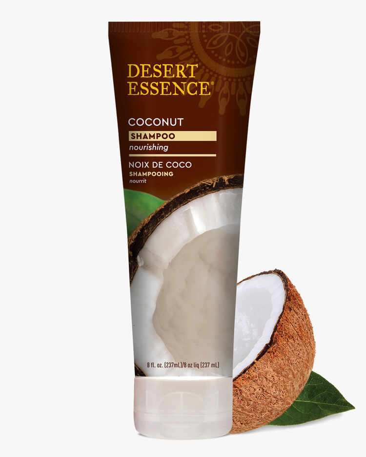 8 fl. oz. tube of the Coconut Nourishing Shampoo by Desert Essence - alternative.