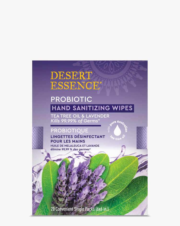 Lavender Hand Sanitizing Wipes, 20ct Box