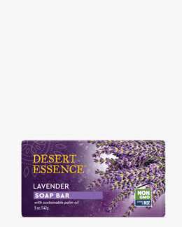 Vegan Lavender Soap Bar with Eco-Harvest Tea Tree Oil