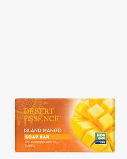 Gluten-Free & Non-GMO Island Mango Hard Soap Bar