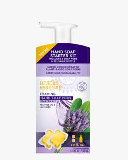 Foaming Hand Soap Pods Starter Kit, Tea Tree Oil & Lavender