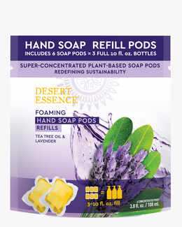 Foaming Hand Soap Refill Pods, Tea Tree Oil & Lavender