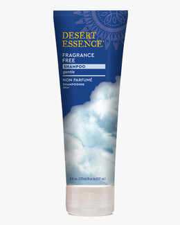 8 fl. oz. tube of the Fragrance-Free Gentle Shampoo by Desert Essence.