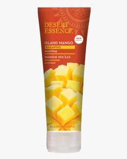 8 fl. oz. tube of the Island Mango Enriching Shampoo by Desert Essence.