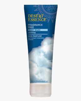 8 fl. oz. tube of the Fragrance-Free Soothing Body Wash by Desert Essence.