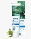 6.25 oz. tube of the Tea Tree Oil Toothpaste Mint with packaging by Desert Essence.