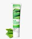 6.25 oz. tube of the Aloe and Tea Tree Oil Toothpaste Peppermint with peppermint leaves  by Desert Essence.